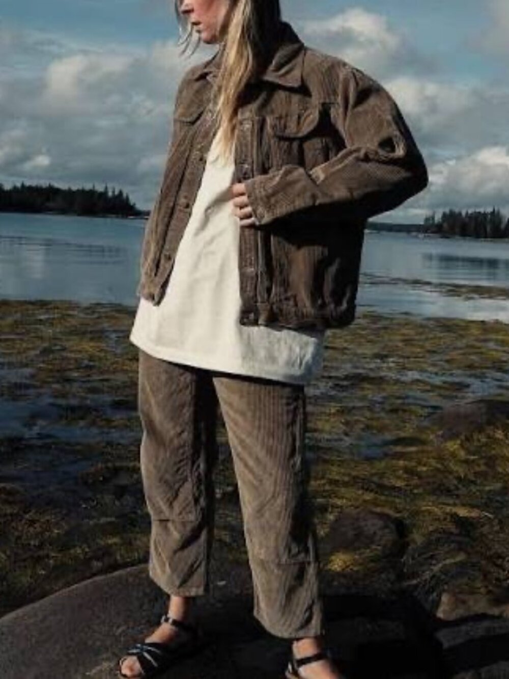 Rudy Jude Utility Corduroy Pants in Moss Green